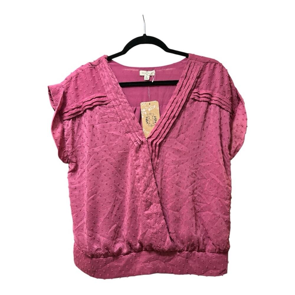 NWT Mason & Belle Dusty Rose Sleeveless Top, XL
